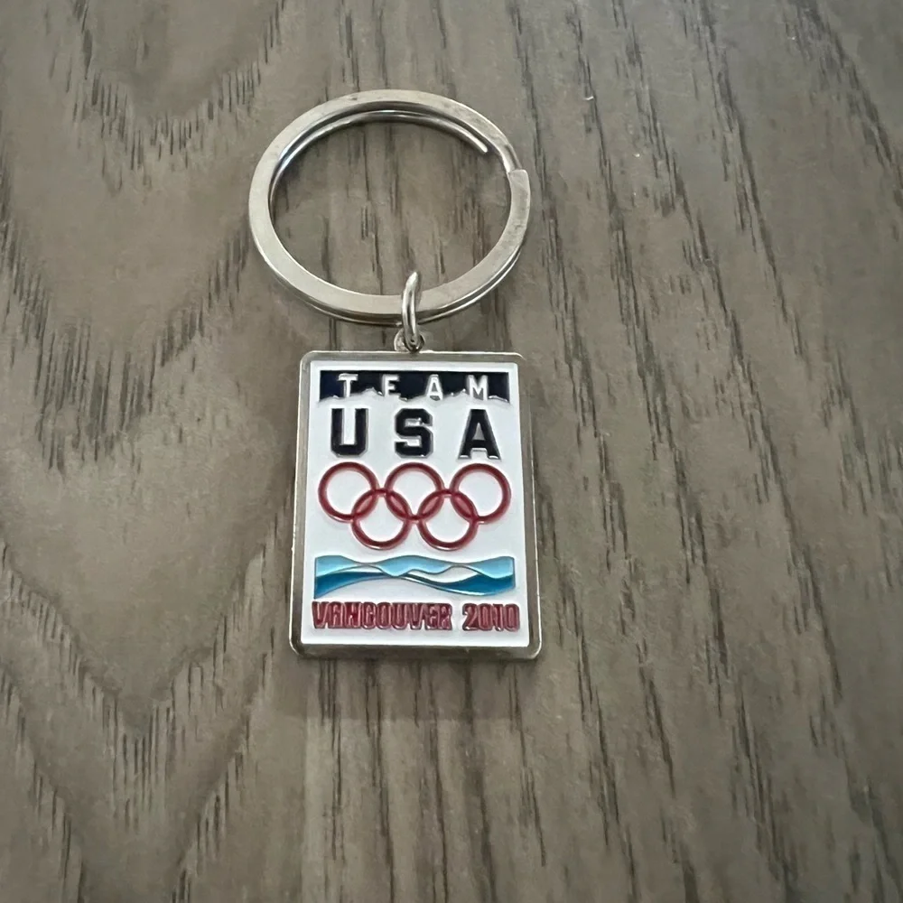 Team USA 2010 Vancouver Olympic Keychain